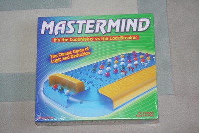 Mastermind Board Game 2004 COMPLETE Vintage Code maker Bode Breaker New Sealed
