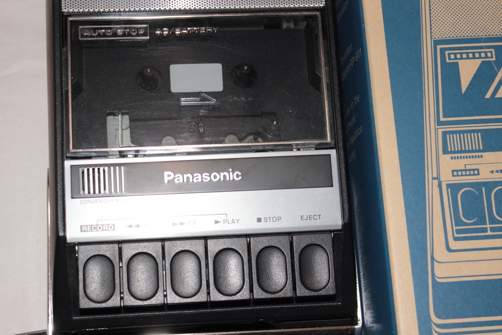 Panasonic RQ-309DS Portable Cassette Recorder/Player - Great Condition