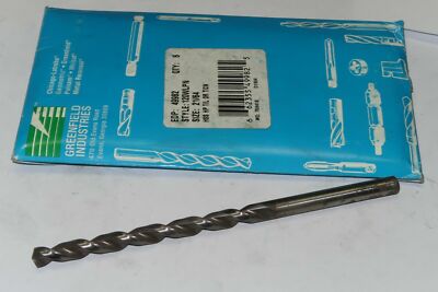 GREENFIELD 21/64'' Parabolic Taper Length TiCN Coated Drill 120WLPN 49982 USA