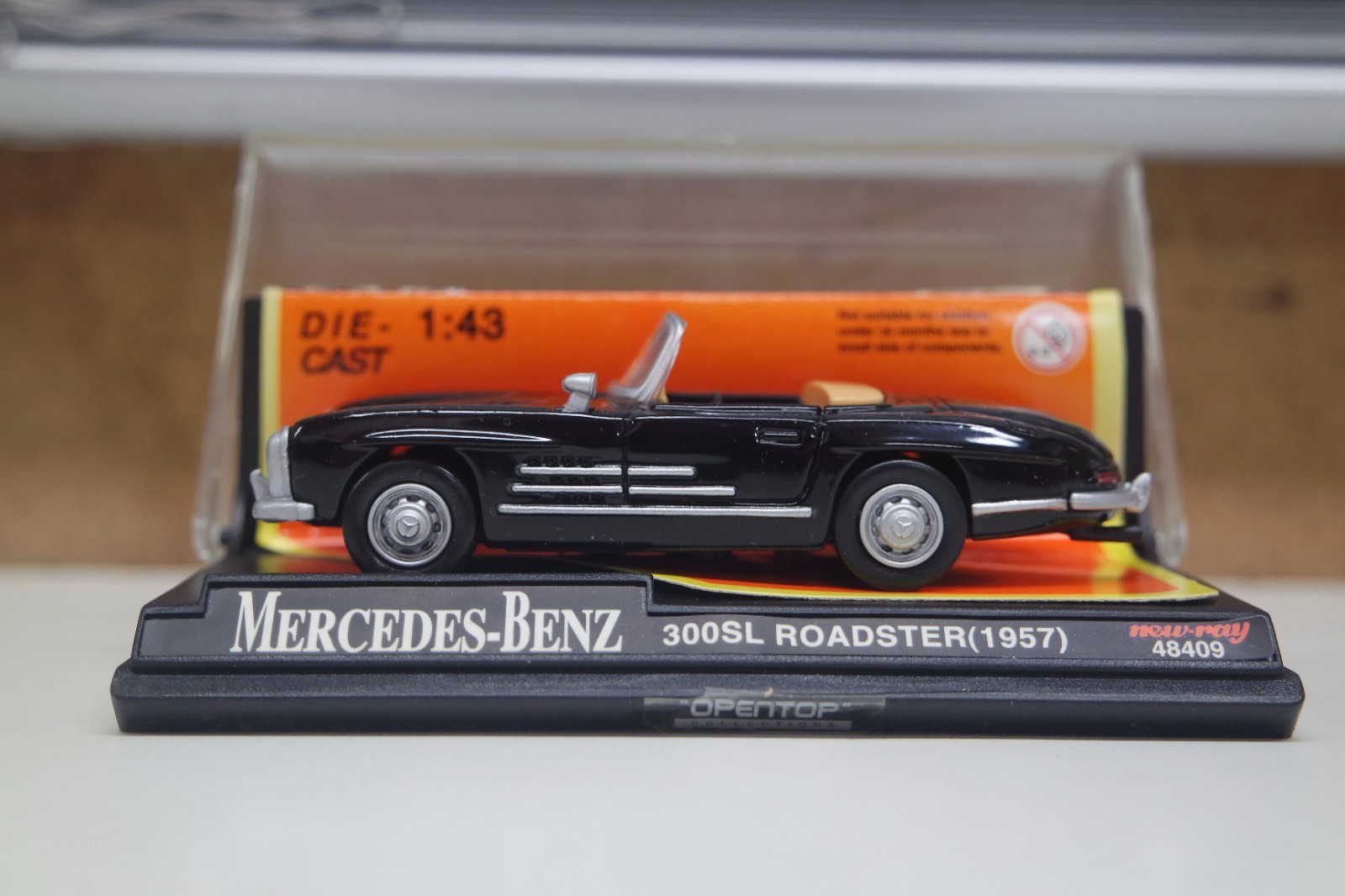 自動車 Mercedes-Benz 300 SL Roadster 1/43 Schuco 1/43 Mercedes-Benz 300SL Roadster black 450249700