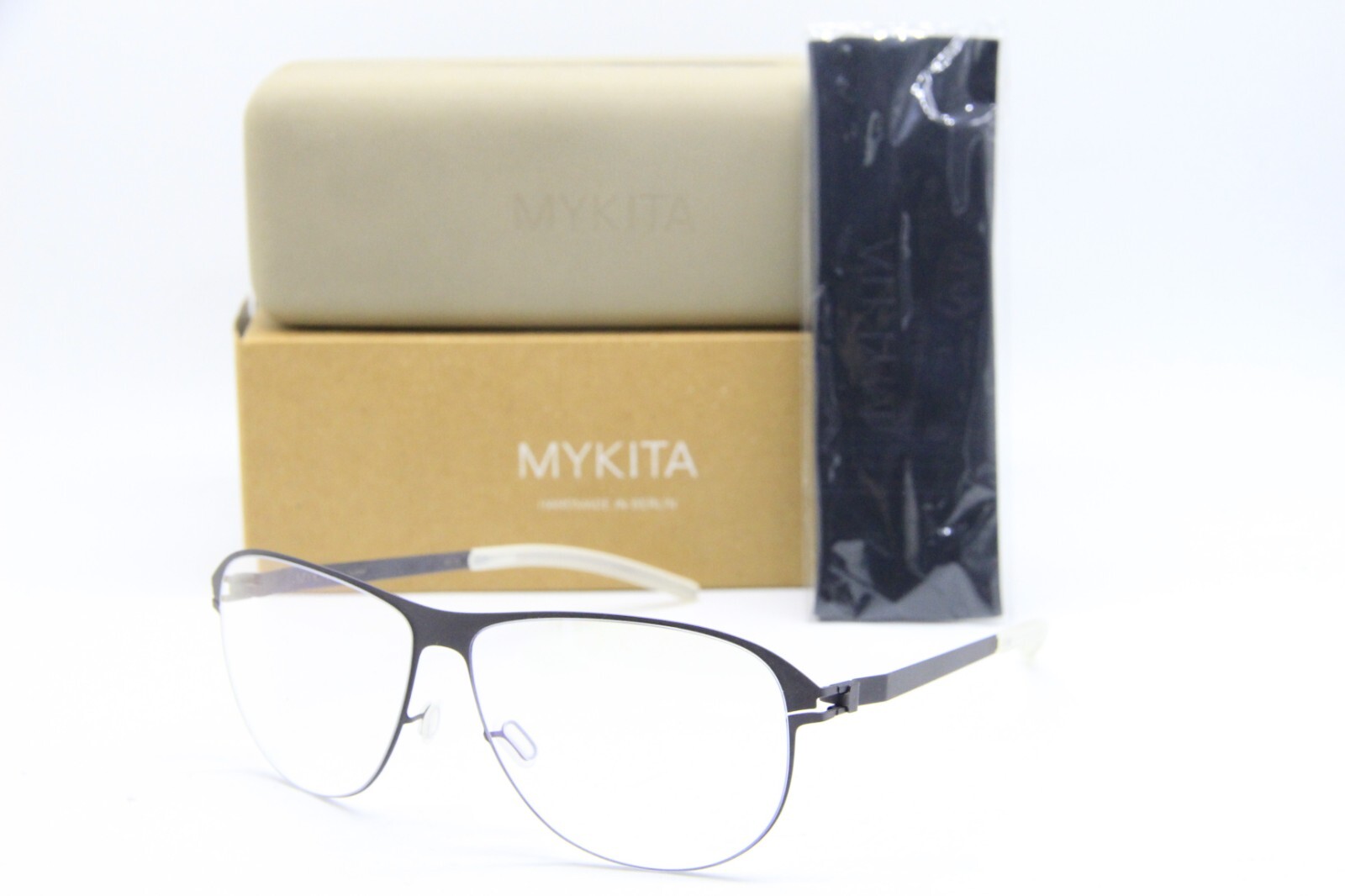NEW MYKITA NO. 1 LUCIEN COL. 006 BLACK GREY AUTHENTIC