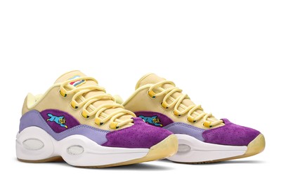 Pre-owned Reebok Bbc Ice Cream X Question Low 'yellow Lilac Glow' G55351