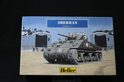 YO053 HELLER 1/72 maquette tank char 79883 Sherman