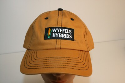 WYFFELS HYBRIDS SEED CORN FARMING FARM CAP HAT ADJUSTABLE STRAP BACK K-PRODUCTS