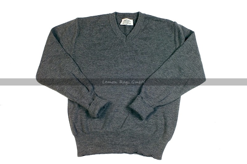 Bw Kommandopullover -  Bundeswehr Pullover Grau