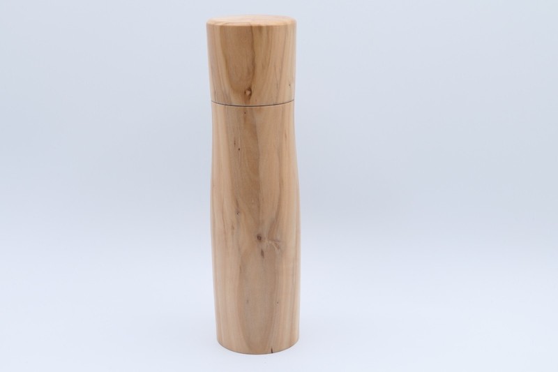 Salz/PfeffermÃ¼Hle Aus Mehlbeeren-Holz Unikat Handgedrechselt Keramikmahlwerk