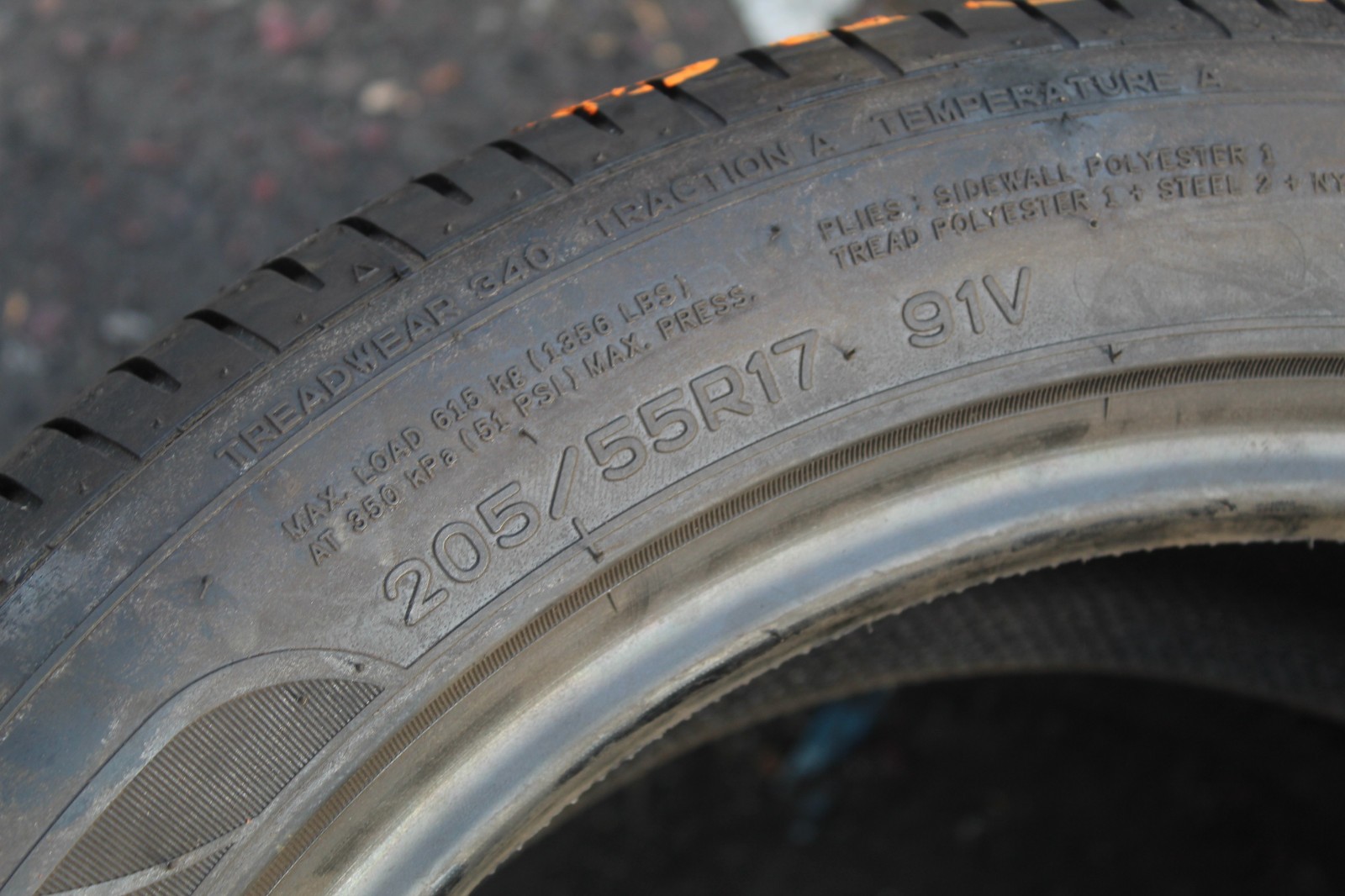 New 205 55 17 Nankang, AS-1, 91V, x1 Single Tyre (F1_tyres) YD078