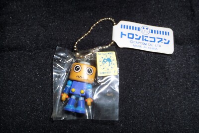 Mega Man Legends Rockman Dash Servbot Kobun Figure Keychain Capcom Tron Bonne