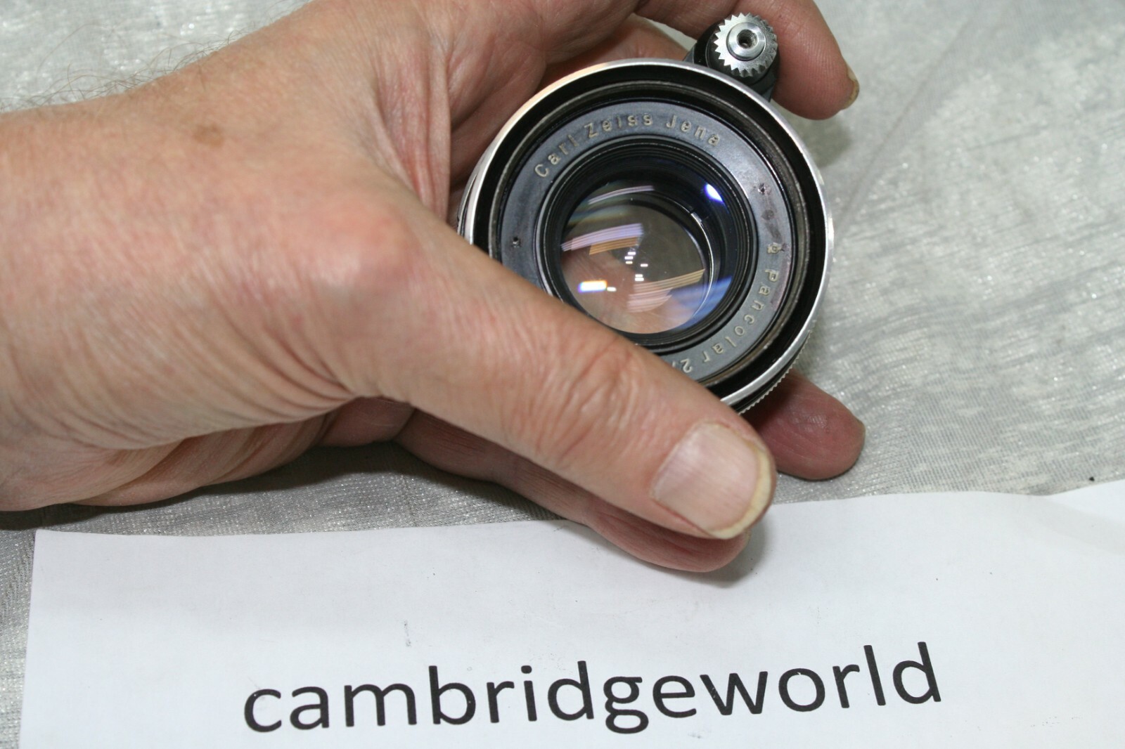 50mm F2.0 AUTO CARL ZEISS JENA PANCOLAR PRIME LENS for