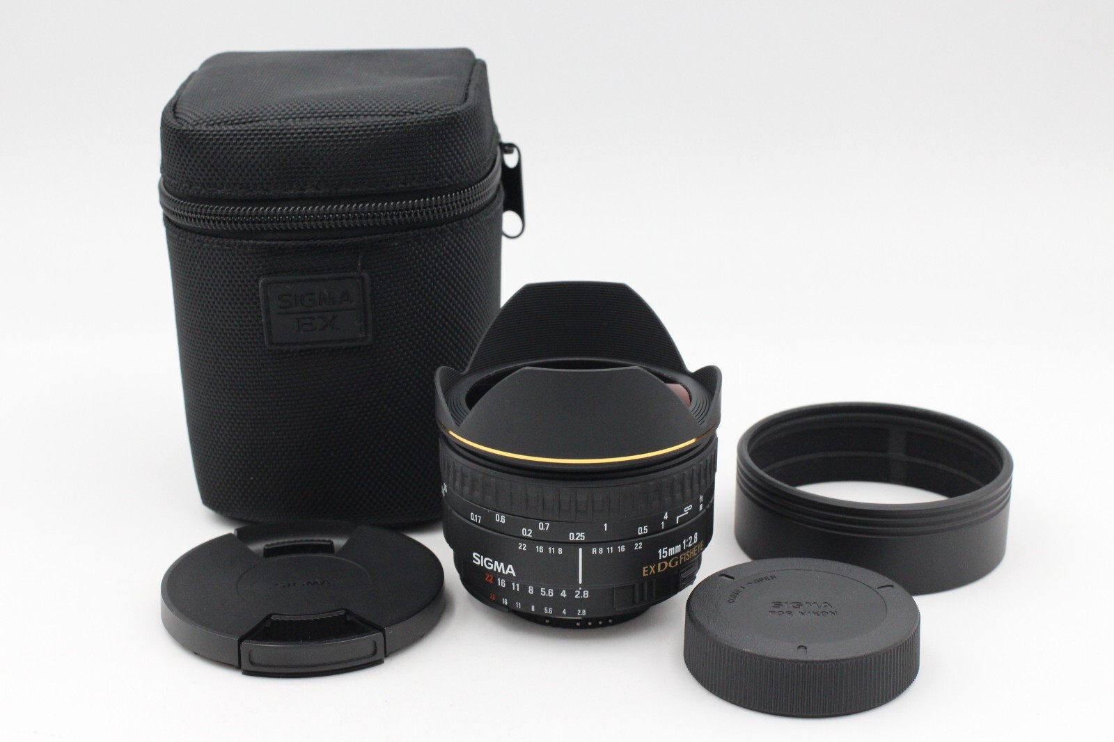 MINT ] Sigma AF 15mm f/2.8 EX DG Fisheye Lens for Nikon From