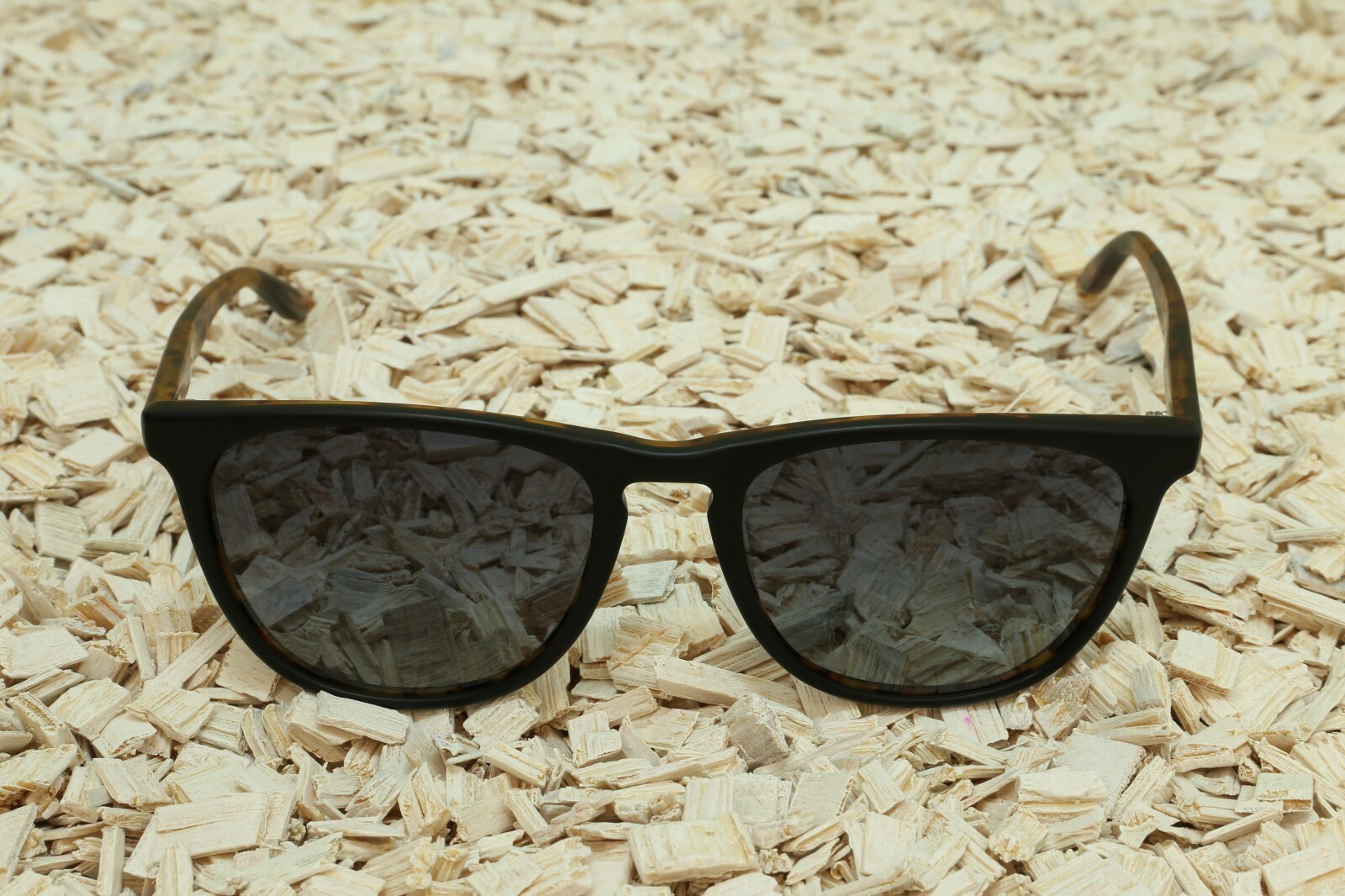 Pre-owned Barton Perreira Authentic B. Perreira Sunglasses Tuco 54 Col Matte Black Amber Mbt Nip Polarized In See Photo