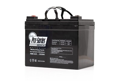 PRO- SERIES Medical Battles Medical Deep Cycle PSM 12-35 12v35ah Battery