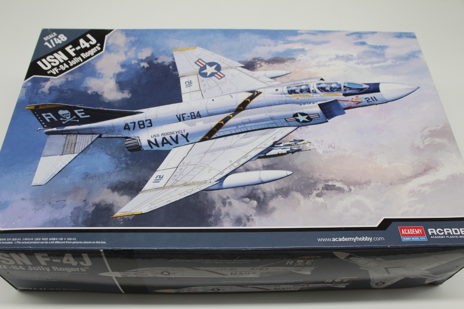 模型+プラモデル 1/48 USN F-4J VF-84 Jolly Rogers #12305 ACADEMY HOBBY MODEL KITS qqffhab Academy] 12305 1/48th Scale USN F-4J VF-84 Jolly Rogers