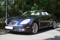 2007 Lexus SC 4.3 430 2dr CONVERTIBLE Petrol Automatic