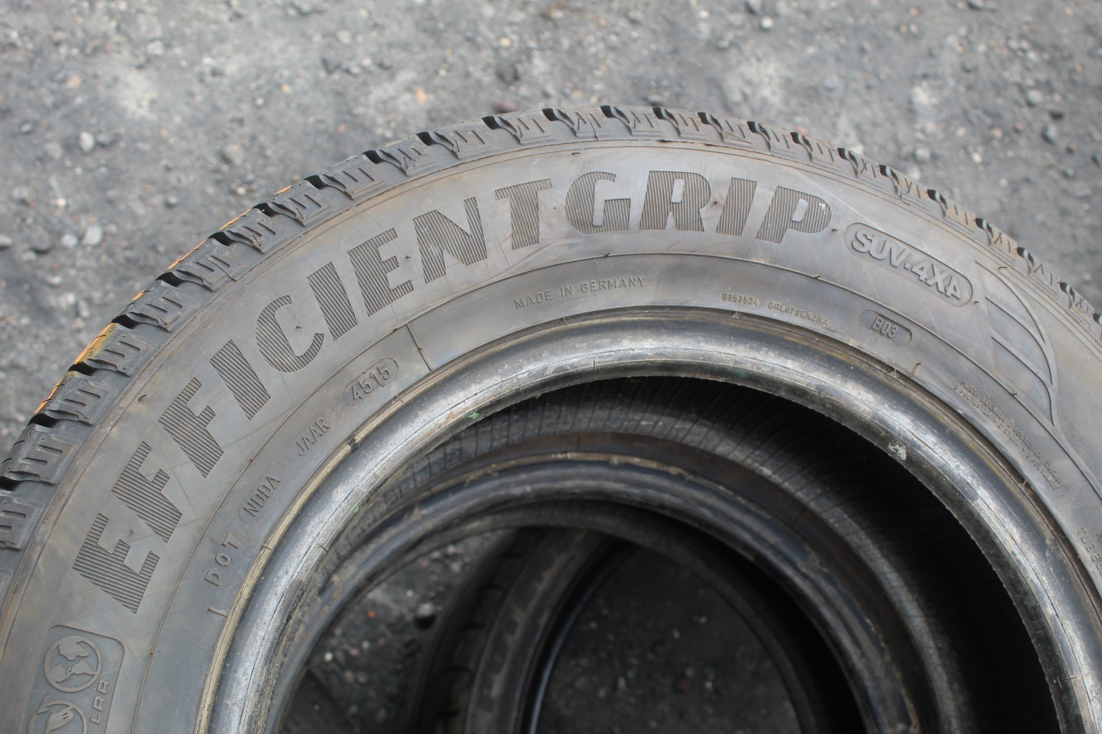 New 215 70 16 Goodyear, Efficient Grip SUV 4x4, 100H, x1 Tyre (F1_tyres) L3717