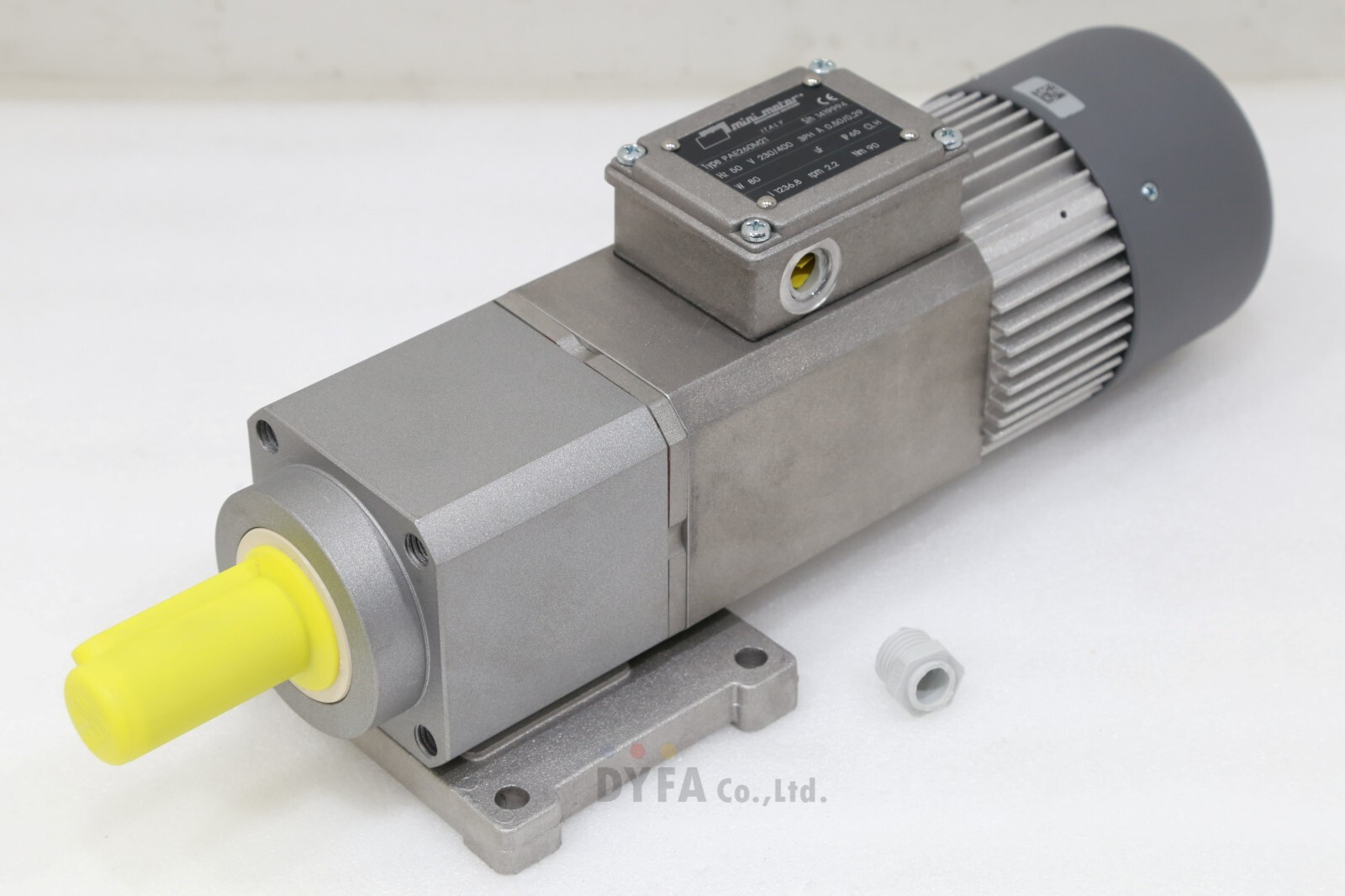 ★MUNIER★ MOTOR BAG_SILVER MUNTERS used 3 PHASE DRIVE MINI MOTOR PAE260M2T MOT-I-3809
