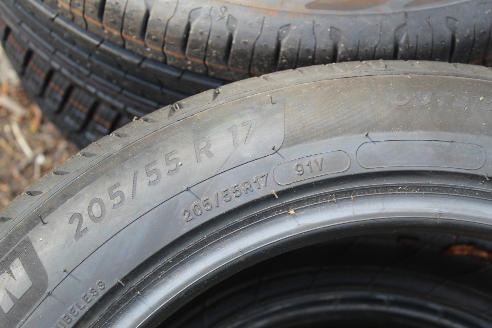 New 205 55 17 Michelin, Primacy 4 S1, 91V, x1 Single Tyre (F1_tyres) X56