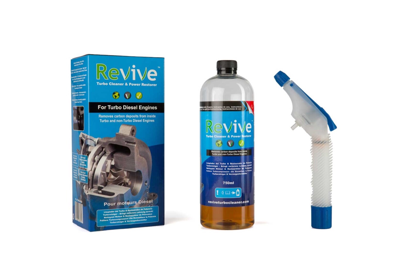 Revive Turbo Cleaner For Diesel Engines Less Than 5.0l New for sale