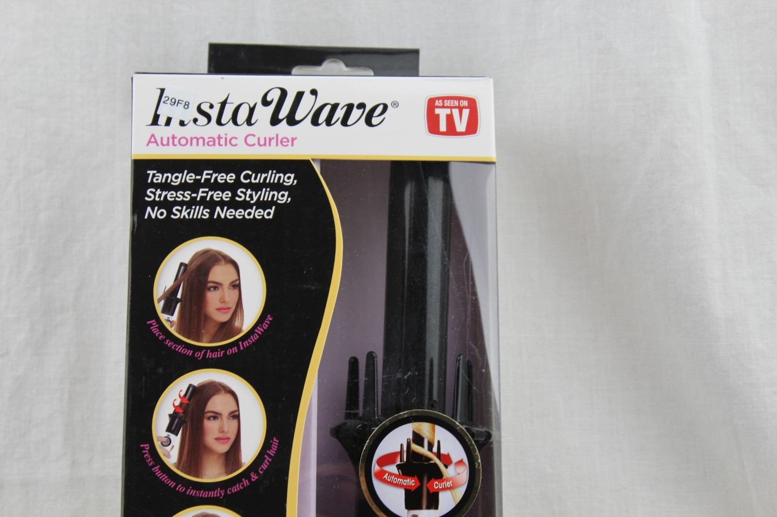 Kiss Curling Irons Wands Products Instawave Automatic Hair Curler 32P10 32X11