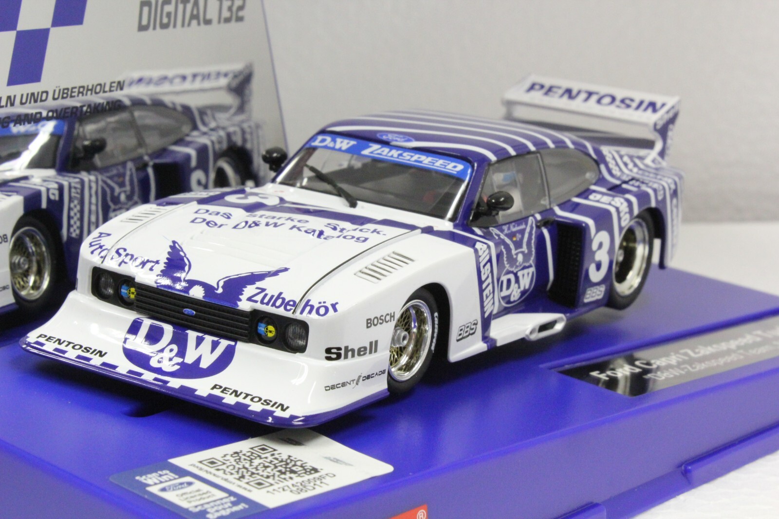 Carrera Digital 132 30887 Ford Capri Zakspeed D&W, #3 1/32