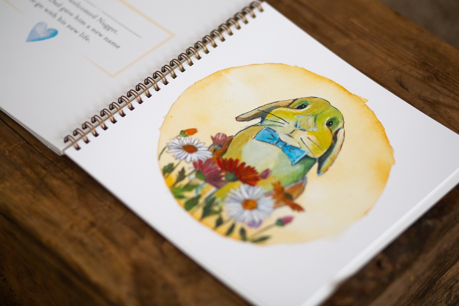 The Story of Nugget Illustrated Children's Book and Memory Book Baby Boy Gift