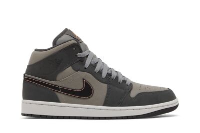 Men's Jordan 1 Mid SE Night Stadium/Black (FQ8338 017)