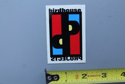 BIRDHOUSE Projects Skateboards Tony Hawk 90's GB1 Vintage Skateboarding STICKER