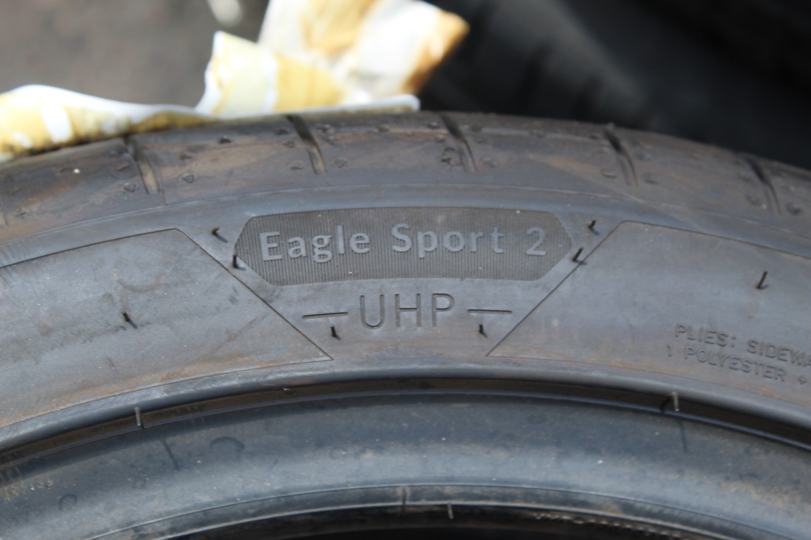 New 235 40 18 Goodyear, Eagle Sport 2, XL, 95Y, x1 Single Tyre (F1_tyres) L3583