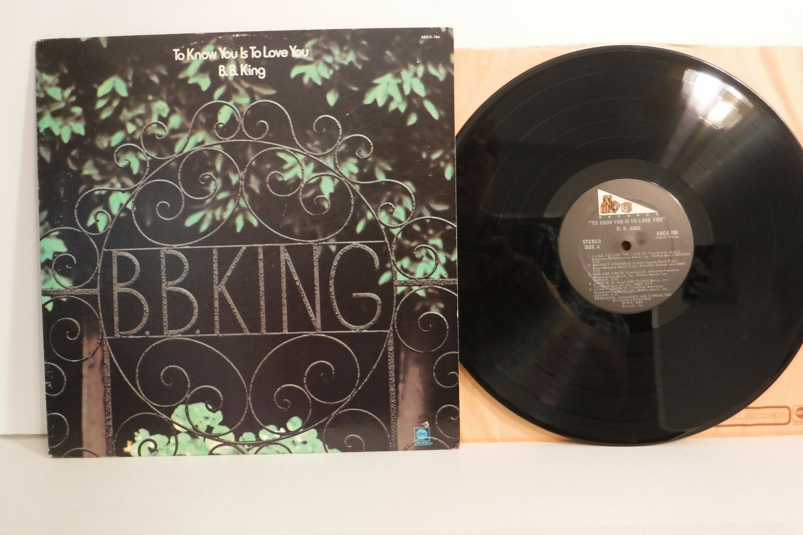 Ｂ．Ｂ．キング　［トゥ・ノウ・ユー・イズ・トゥ・ラブ・ユー］ B.B. King – To Know You Is To Love You – Vinyl (Terre Haute
