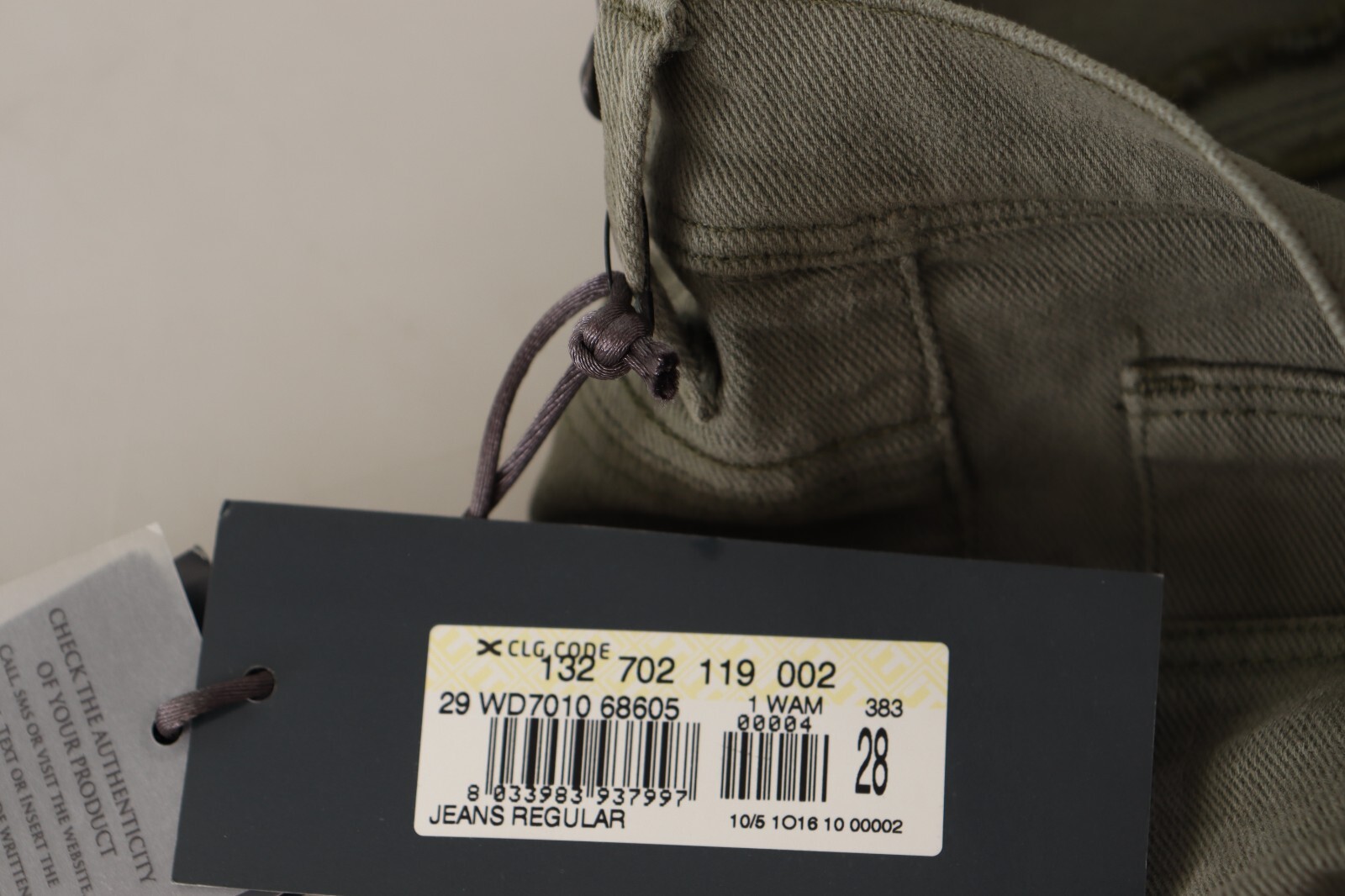 Pre-owned Ermanno Scervino Jeans Gray Low Waist Cotton Skinny Denim Trouser W28 Rrp $450