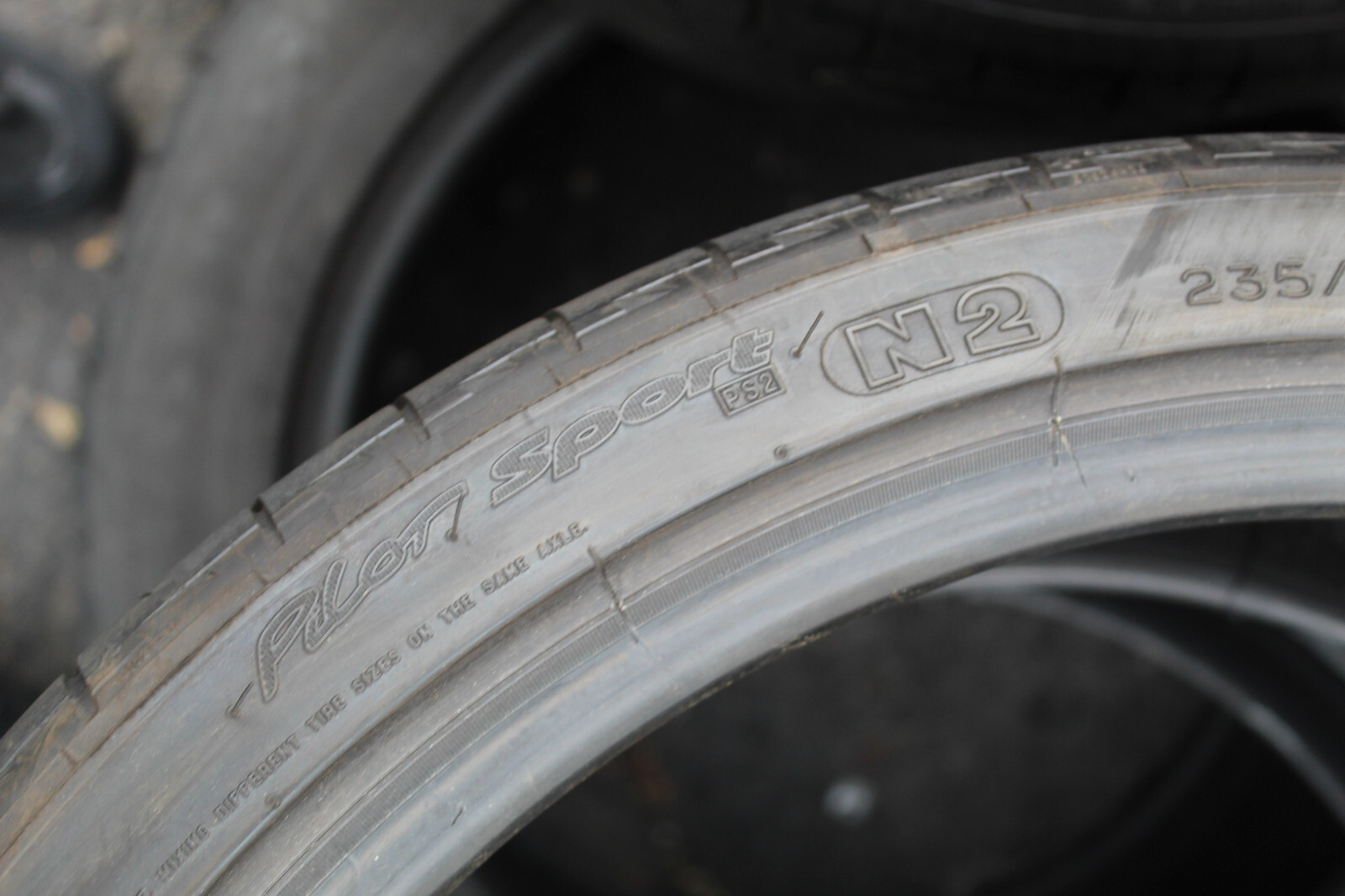 235 35 19 Michelin, Pilot Sport 2, XL, N2, 91Y, x2 A Pair 4.9mm (F1_tyres) L2838
