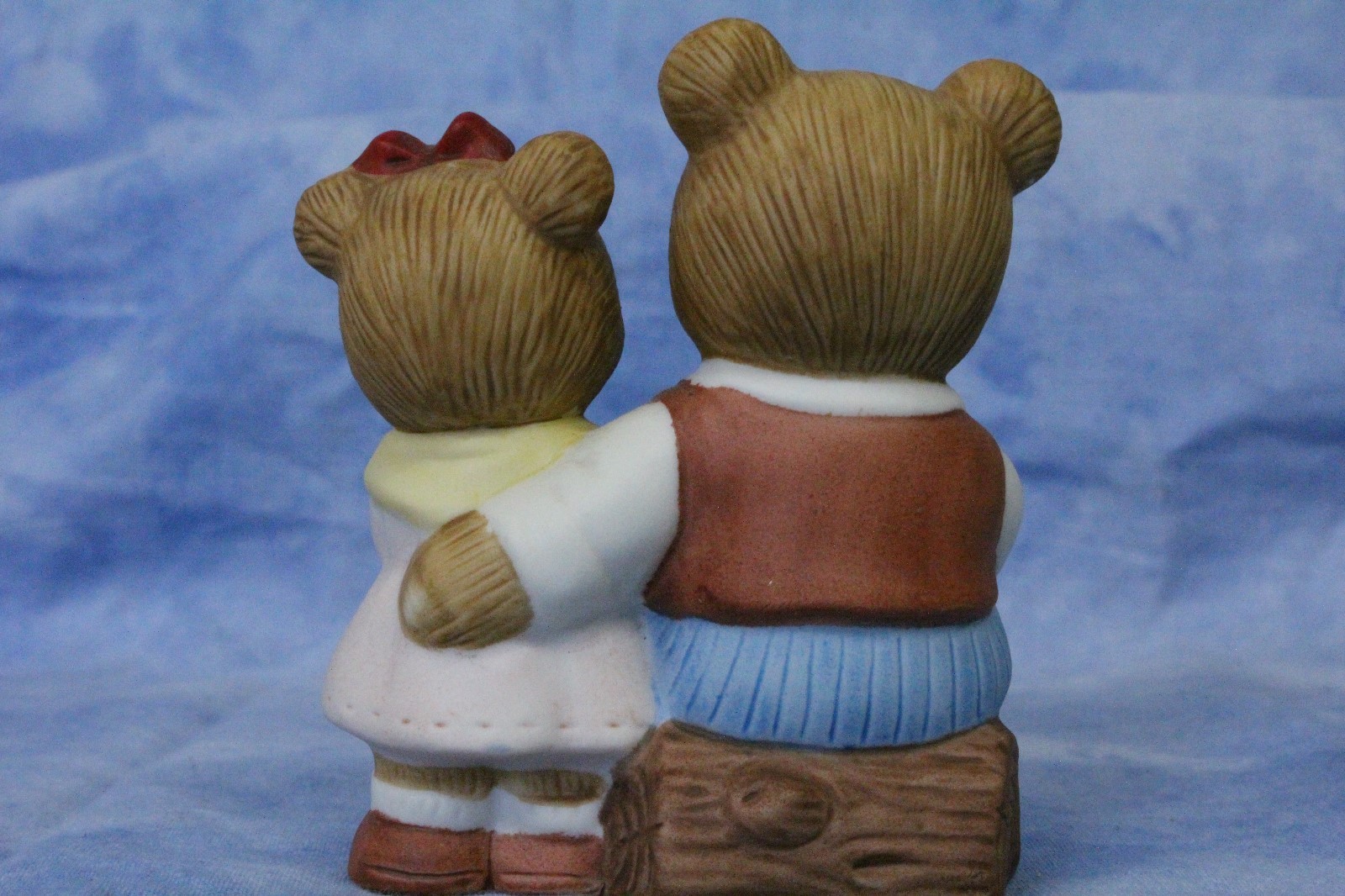 Vintage Homco ceramic figurines group # 1446 Sri Lanka