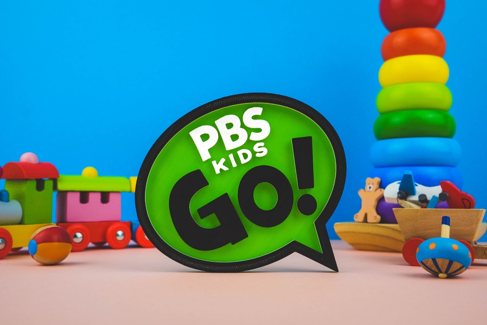PBS Kids Logo 3D Printed Dash Dot 20th Century Fox Kids Toy