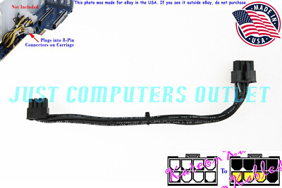   12'' Gigabyte G292-280 HPC Server Riser Cable CRSG621 for GPU Power Supply