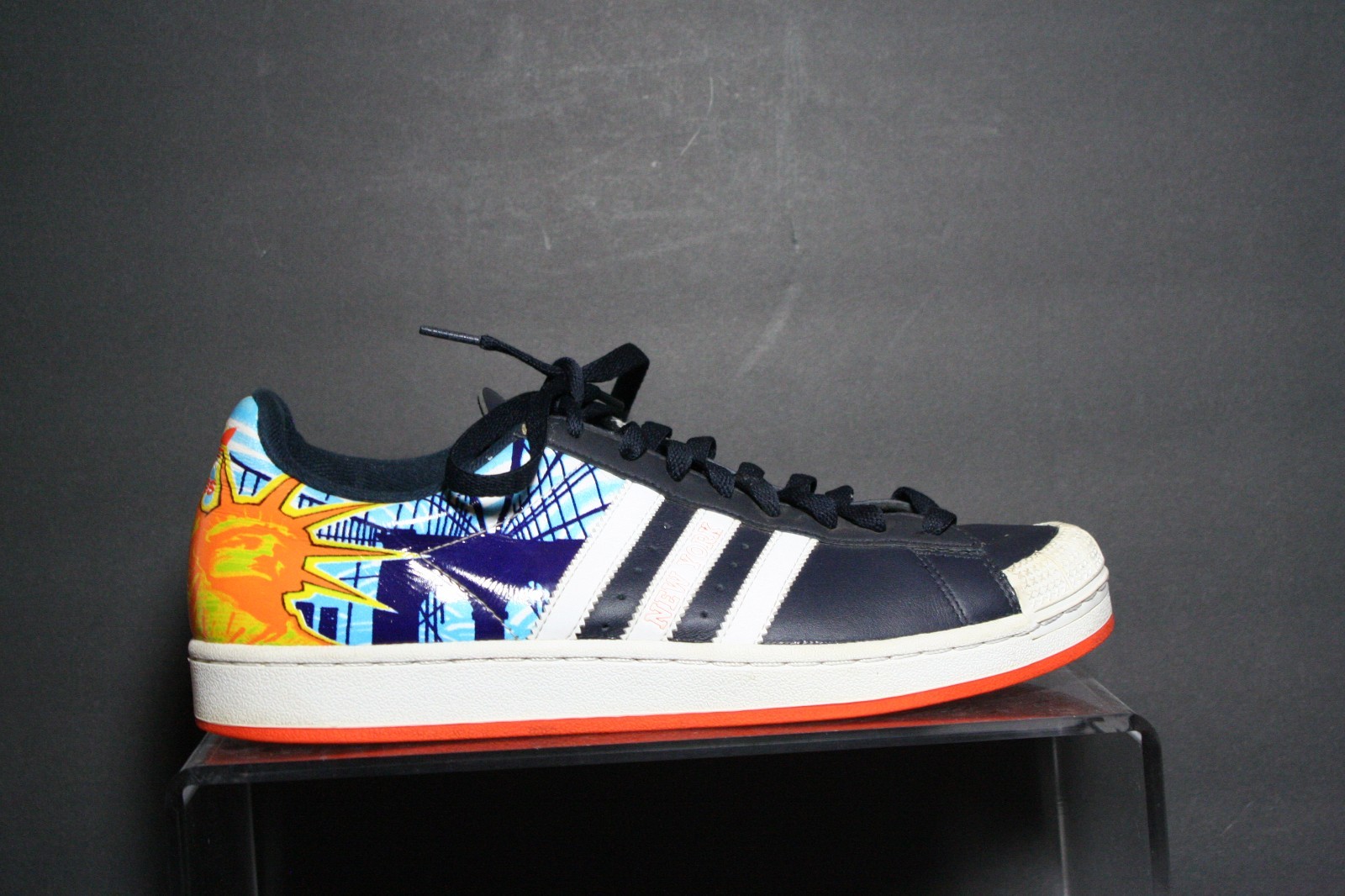 Adidas Half Shell New York NYC 06' Sneaker Ath Multi Sz 11