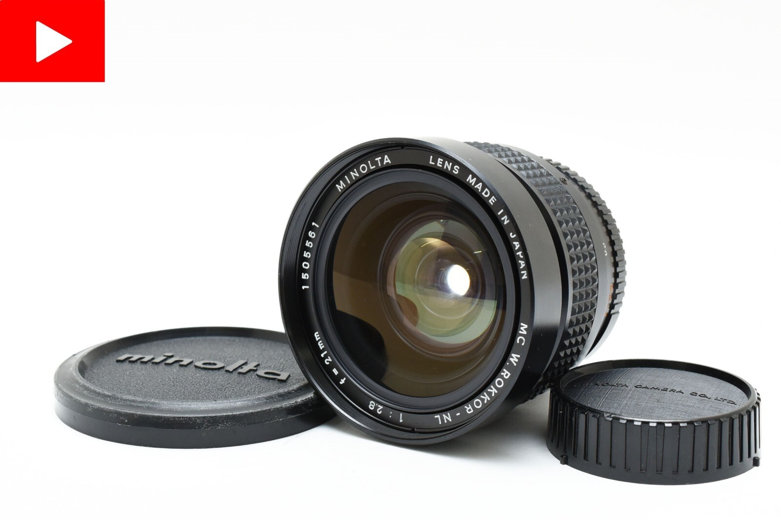 極上品☆ミノルタ MINOLTA MC W. ROKKOR 28mm F2.8☆264