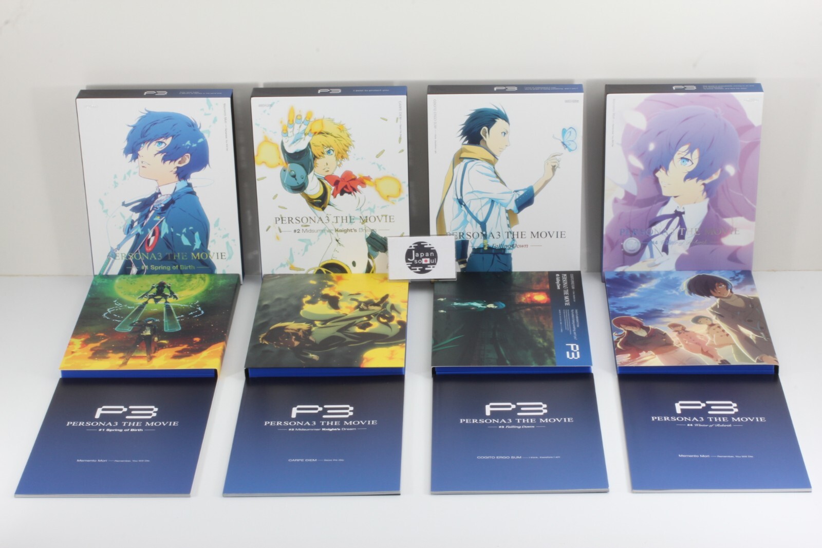 Persona 3 The Movie Limited Edition Blu-ray Complete 1-4 Set Persona 3 The Movie Limited Edition Blu-ray Complete 1-4 Set