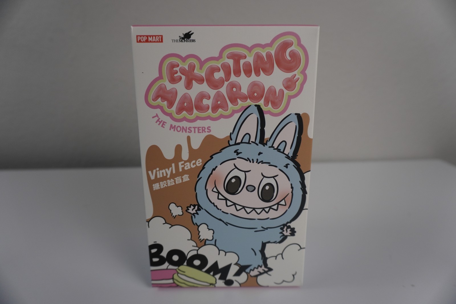 Pop Mart Labubu The Monsters Exciting Macaron – Sesame Bean