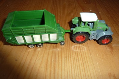 siku 1625 Traktor mit Heuladewagen Landwirtschaft Tüv geprüft wie