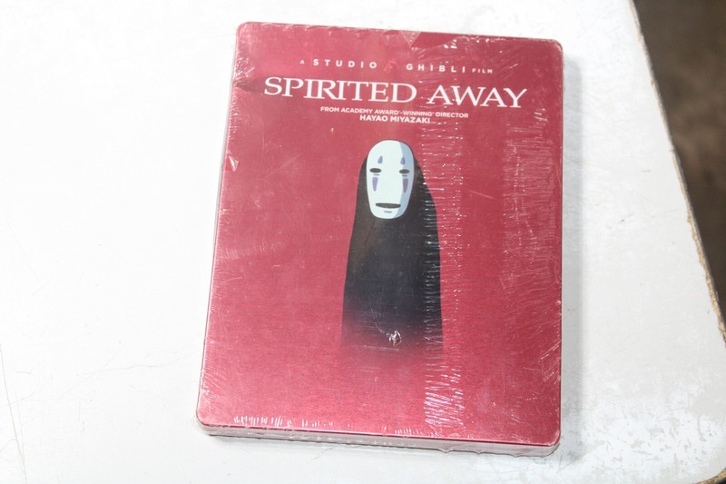 Spirited Away Steelbook Blu-ray + DVD (Blu-ray, 2002) New Dent
