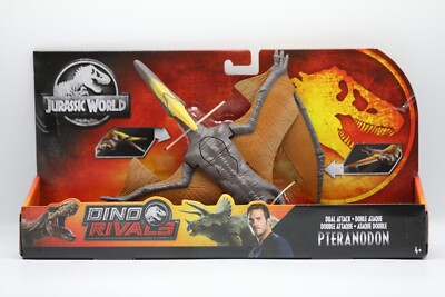 2018 Mattel Jurassic World Dino Rivals Dual Attack Pteranodon GFG80