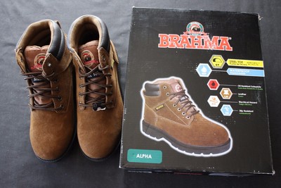 brahma alpha steel toe boots