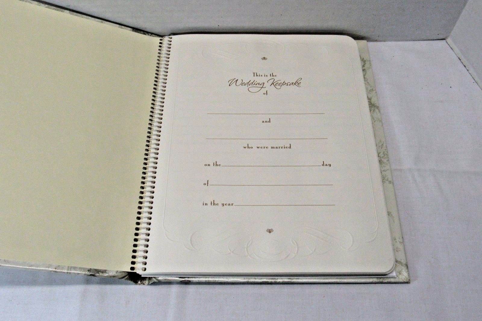 Photo Scrapbook HALLMARK Wedding Floral Vine Album WCA2703