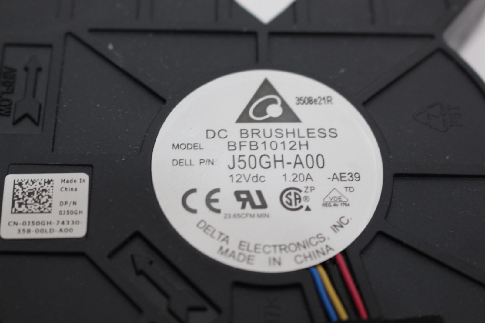 Dell 390 790 990 3010 7010 9010 SFF Small Chassis Fan And Heat Sink J50GH-A00