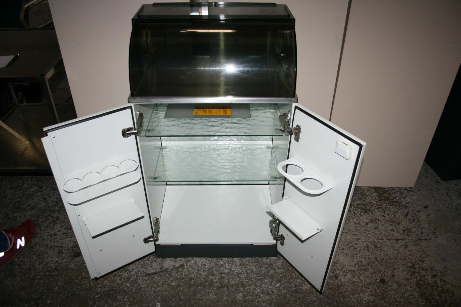 Maquet Arzt Schrank mit Plexiglas Haube