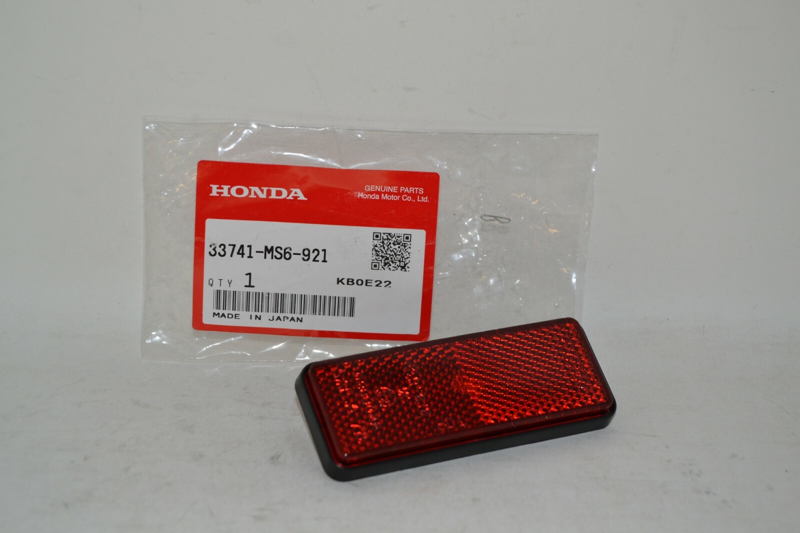 OEM Honda Reflector Relex Stanley 33741-MS6-921 CBR600