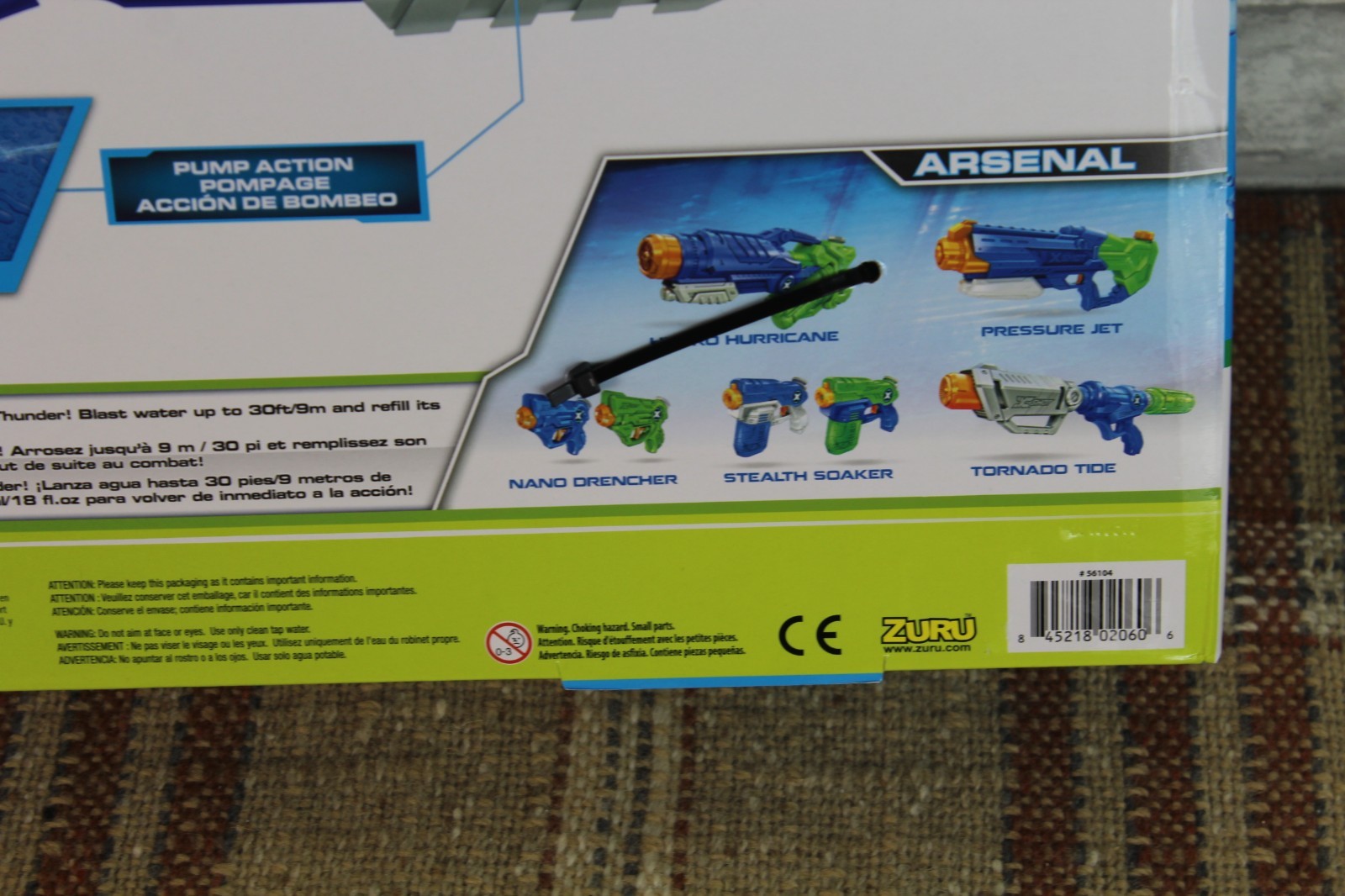 Zuru X Shot Typhoon Thunder Watergun Pool Toy