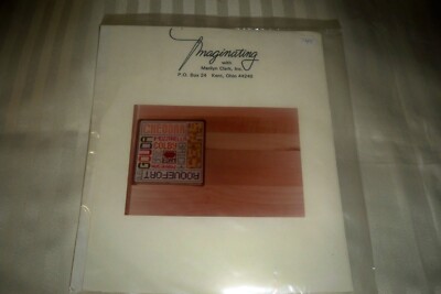 IMAGINATING  ~ MARILYN*CLARK*INC CROSS~STITCH KIT ''CHEESES''.....FACTORY SEALED