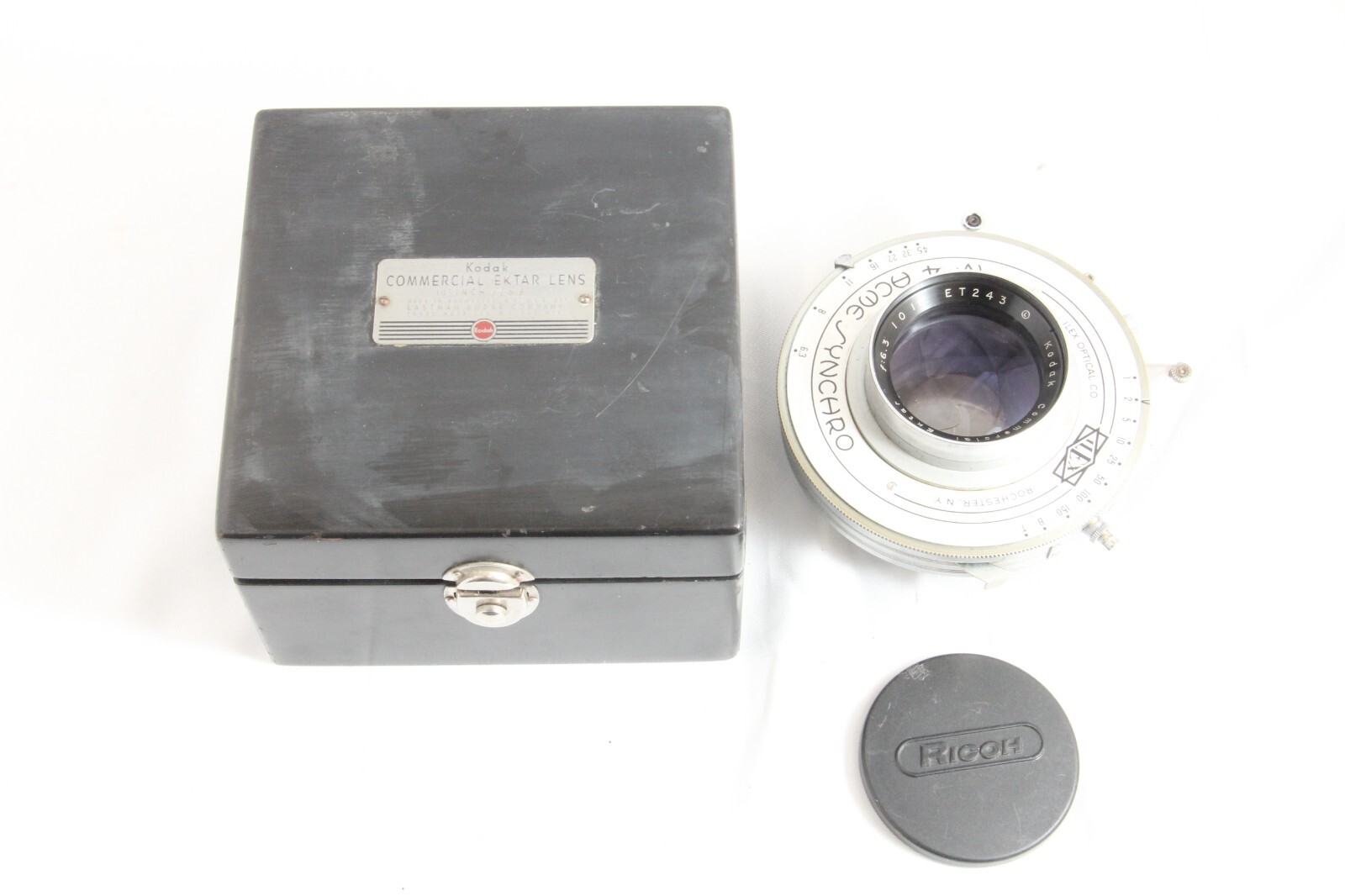 Excellent++ Kodak Commercial Ektar 10in F6.3 Large Format Lens No4