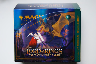 MTG LTR EMPTY Lord of the Rings Special Edition Collector Booster Box NO CARDS